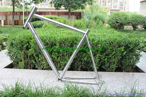 Titanium Cyclocross Bike Frame with OEM Service