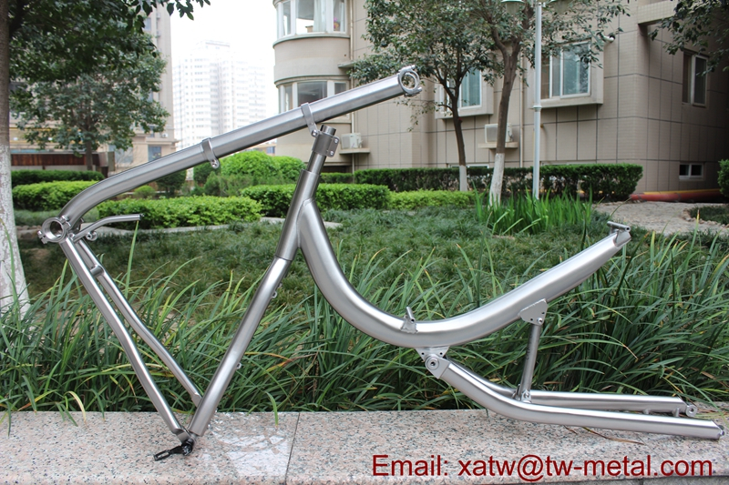 Titanium Recumbent bike frame Buy Product on XACD Titanium cycles